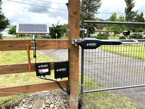 solar swing gate opener|solar farm gate opener kits.